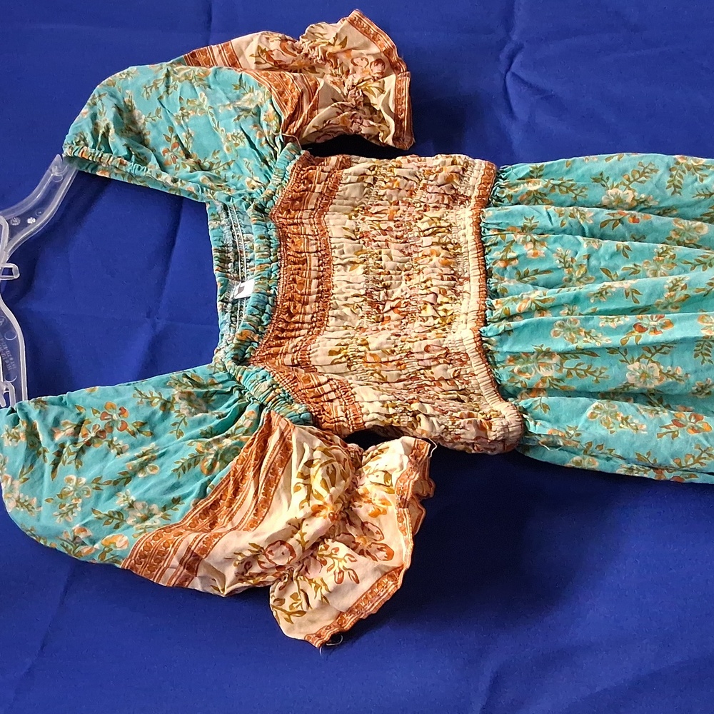 Nwot Nagoo Boho Ladies Square Neck Dress - image 2